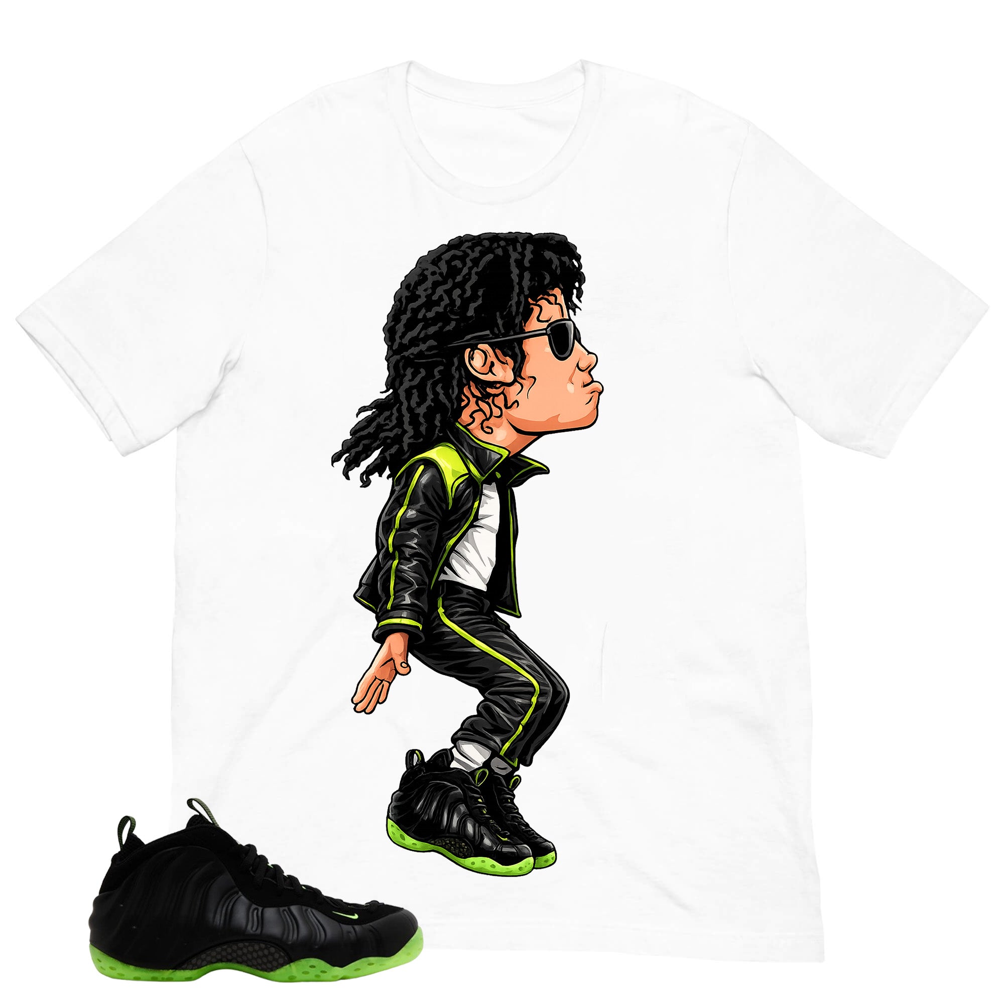 My Vibe Shirt - Match Air Foamposite One Black Volt