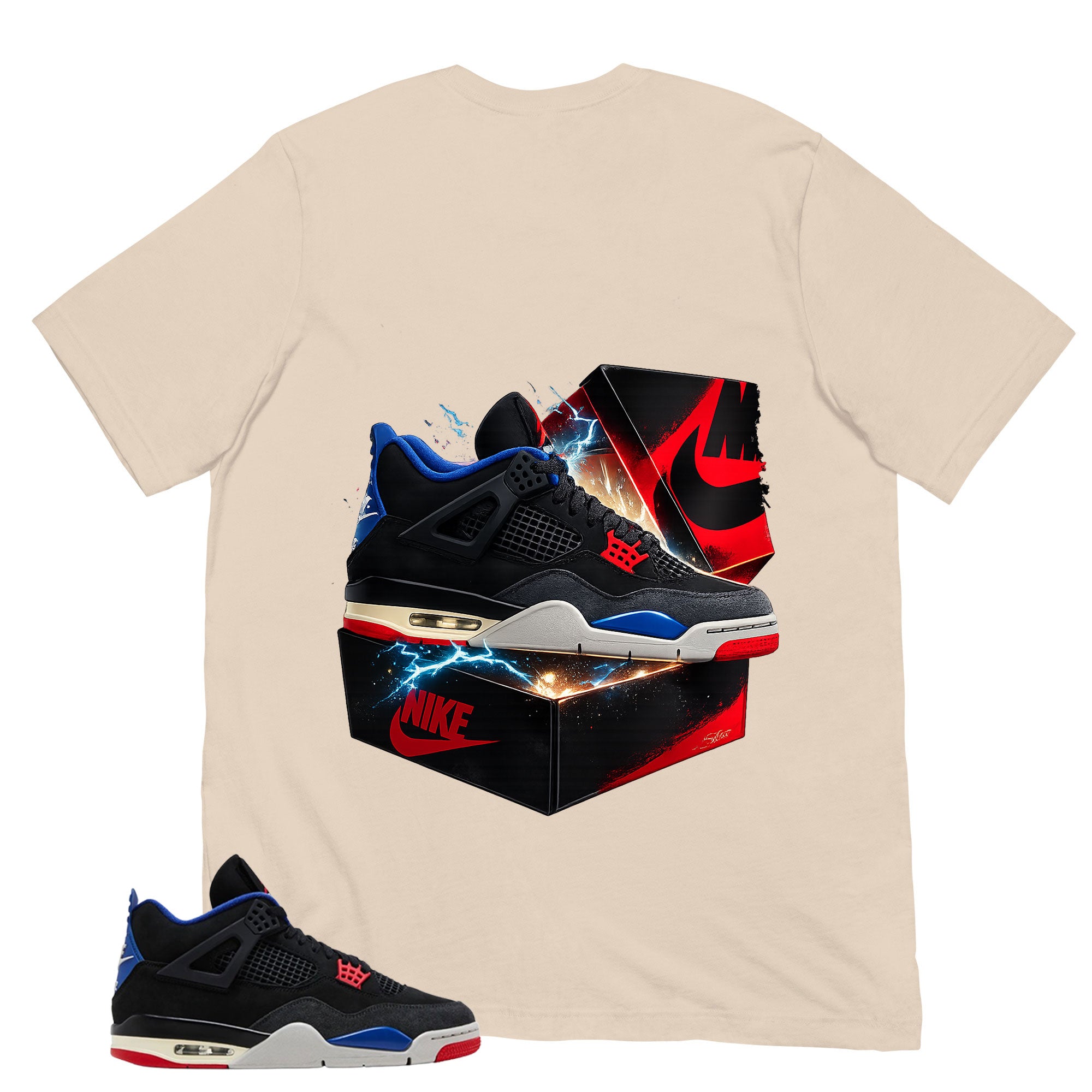 New Kicks Shirt - Matching Air Jordan 4 Retro Rare Air