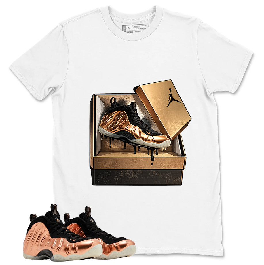 Martin Steppin Graphic Tee, Shirt to Match Air Foamposite One Copper, Air Foamposite Unisex Black Shirt