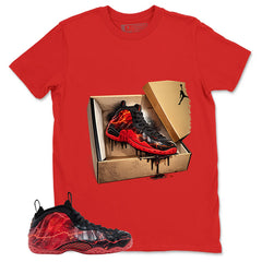 New Kicks Graphic Tee, Shirt to Match Air Foamposite Stranger Things, Air Foamposite Unisex Blue Shirt