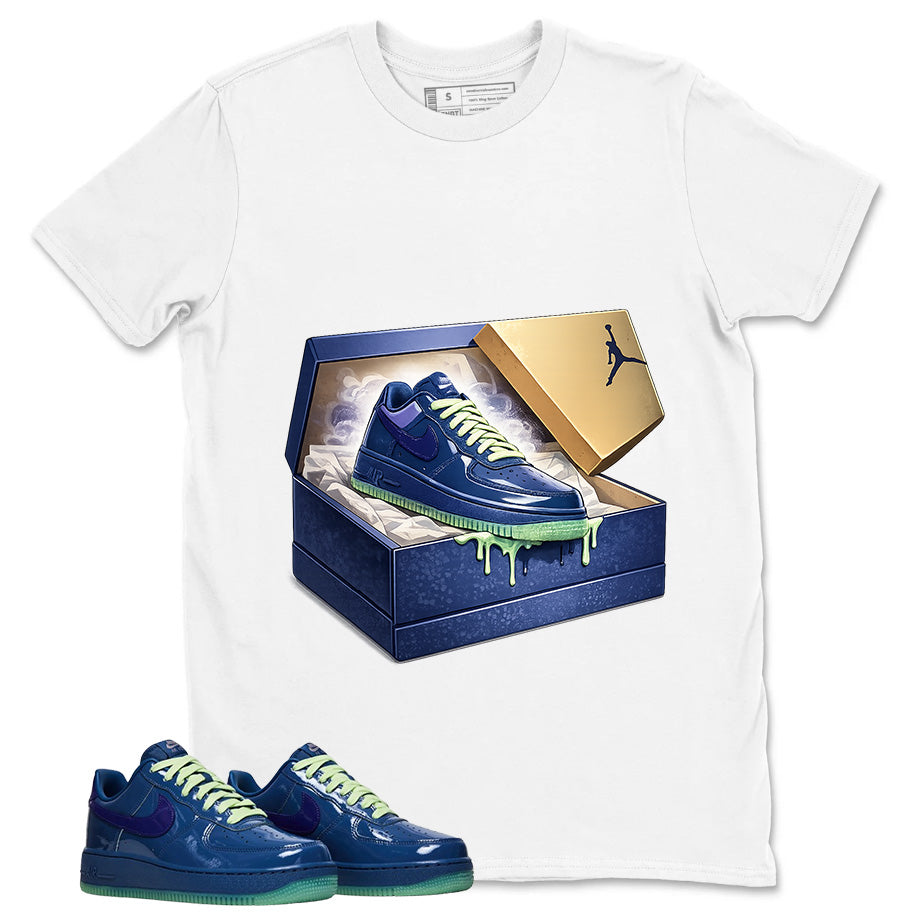 New Kicks Graphic Tee, Shirt to Match Air Force 1 Mystic Navy, Air Force 1 Unisex Shirt