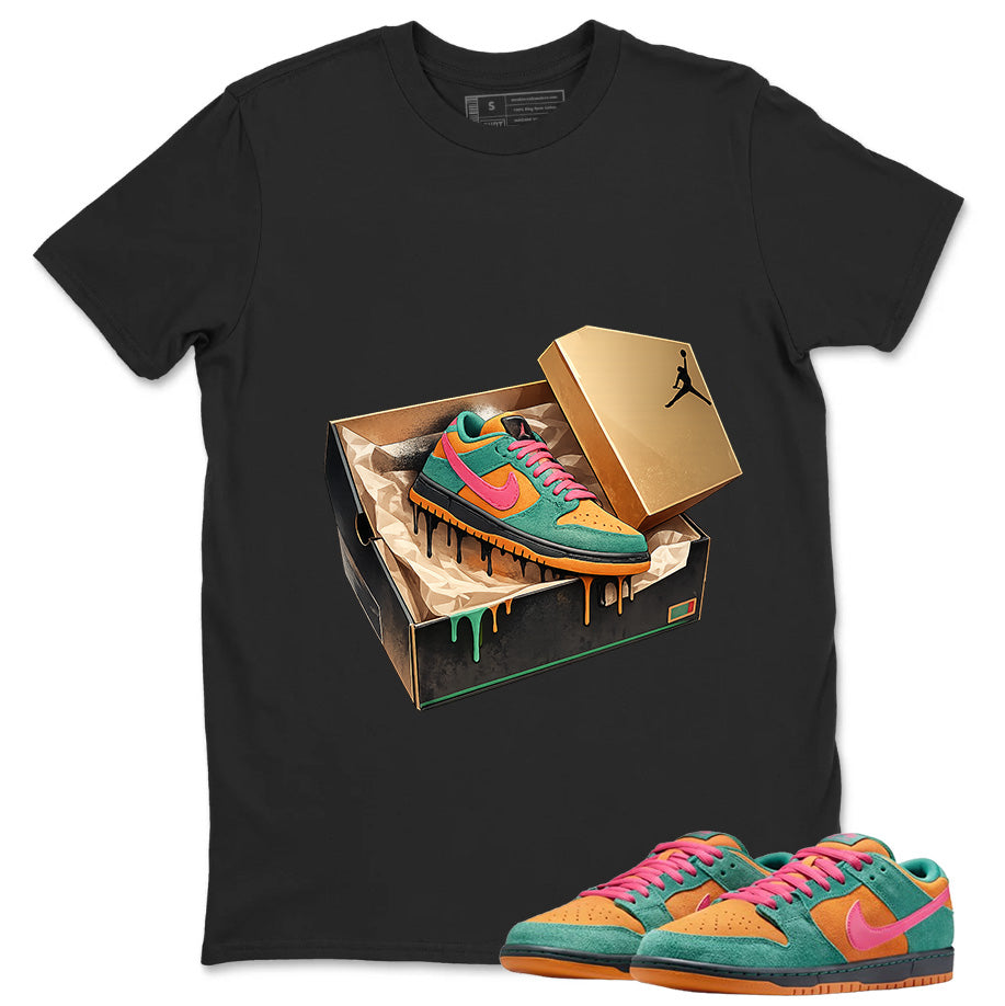 New Kicks Graphic Tee, Shirt to Match SB Dunk Green Noise, SB Dunk Green Noise Watermelon Unisex Shirt