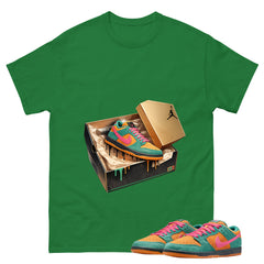 New Kicks Graphic Tee, Shirt to Match SB Dunk Green Noise, SB Dunk Green Noise Watermelon Unisex Shirt