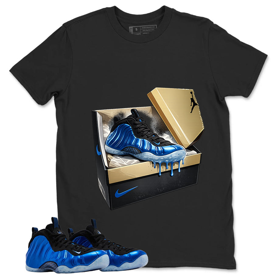 Martin Steppin Shirt - Match Air Foamposite One Royal
