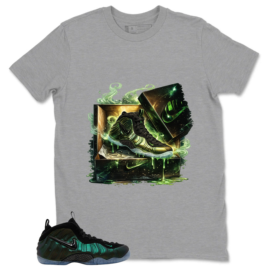 New Kicks Shirt - Match Air Foamposite Pro Pine Green