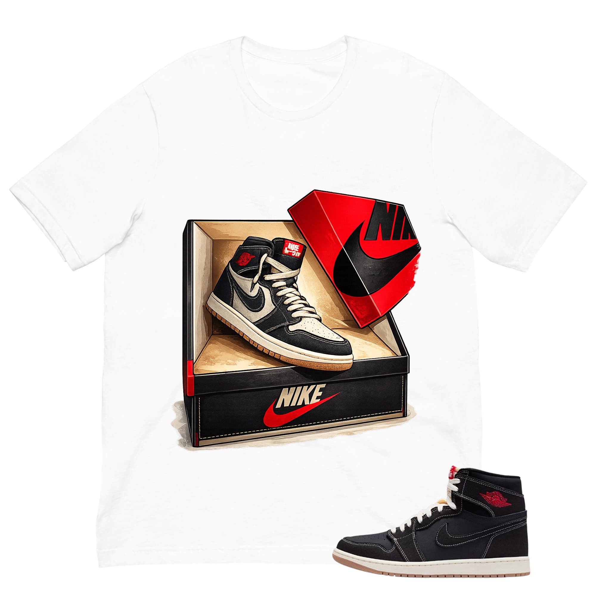 New Kicks Shirt - Match Air Jordan 1 Flight Club