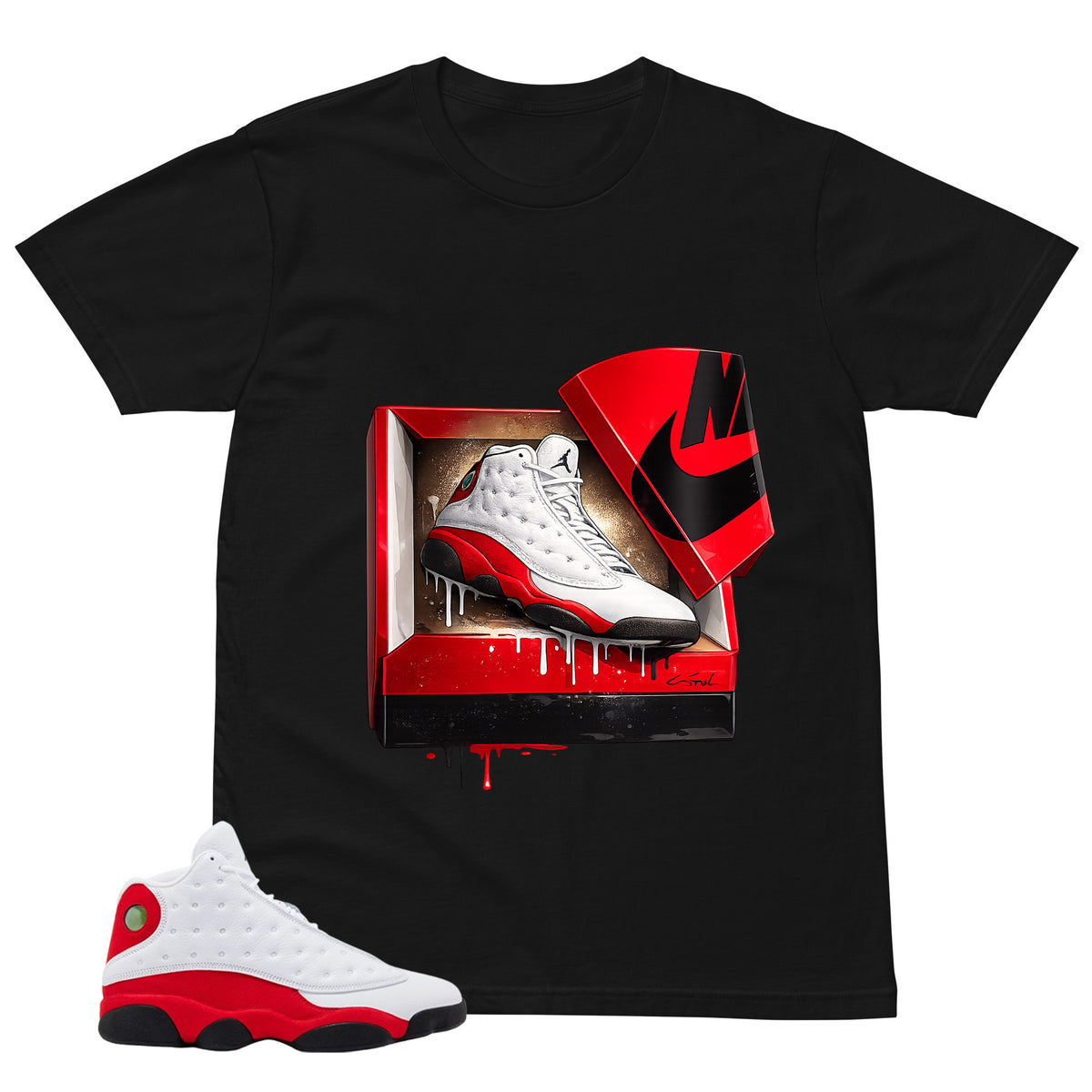 New Kicks Shirt - Match Air Jordan 13 'True Red' 2026