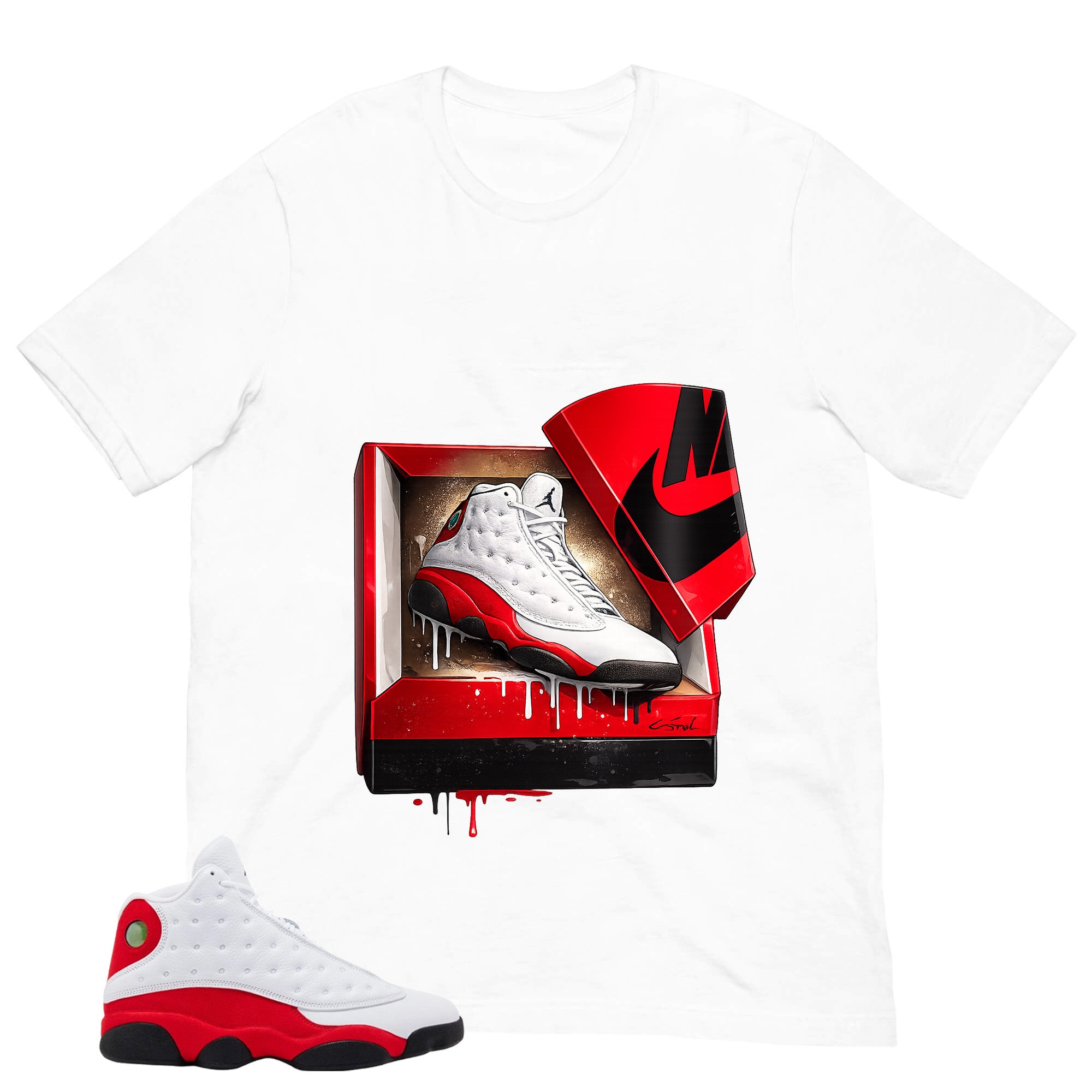 New Kicks Shirt - Match Air Jordan 13 'True Red' 2026