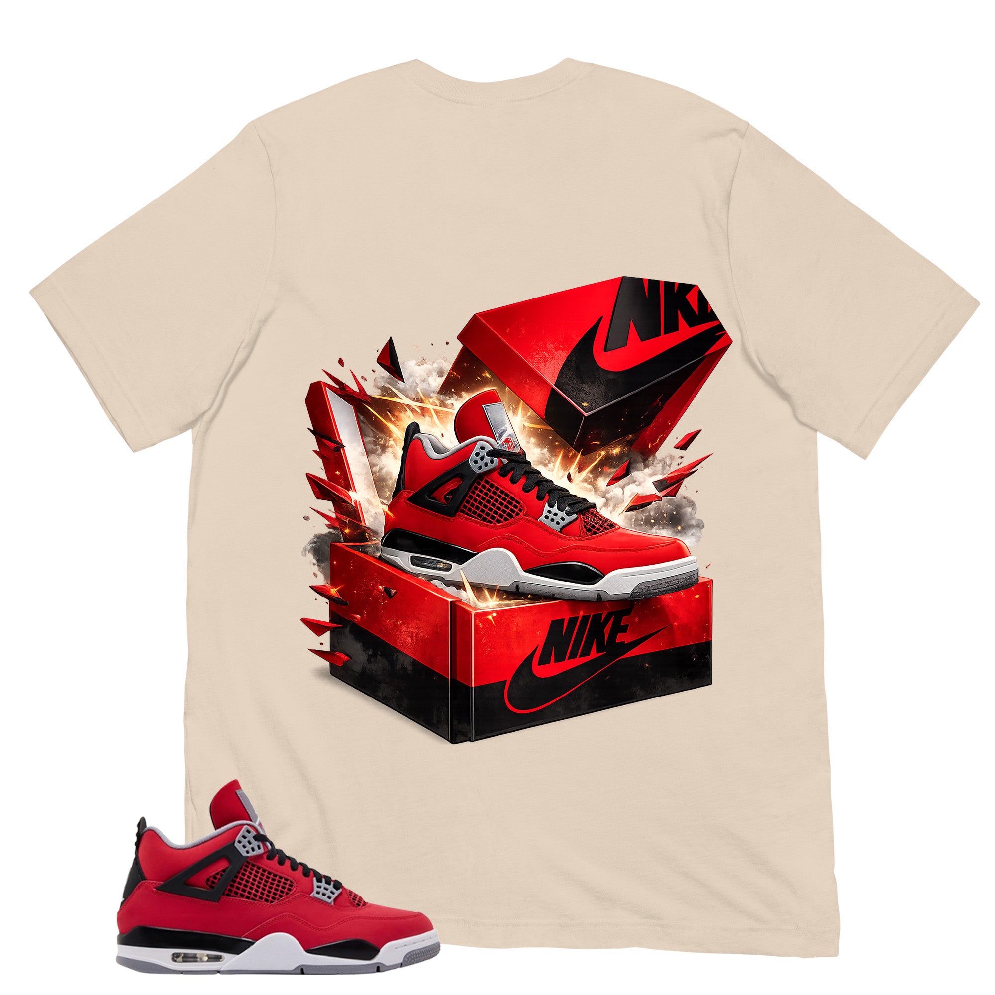 New Kicks Shirt - Match Air Jordan 4 Toro Bravo