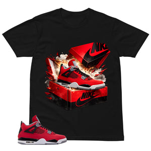 New Kicks Shirt - Match Air Jordan 4 Toro Bravo