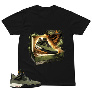 New Kicks Shirt - Match  Air Jordan 4 Undefeated
