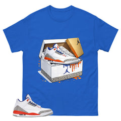 New Kicks Shirt - Match Blue Air Jordan 3 Knicks