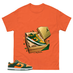 New Kicks Shirt - Match Green Dunk Low Miami Hurricanes