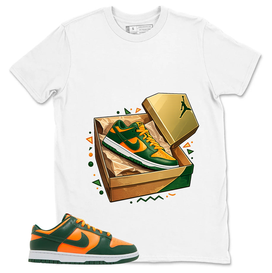 New Kicks Shirt - Match Green Dunk Low Miami Hurricanes