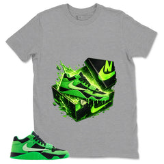 New Kicks Shirt - Match Travis Scott x Air Jordan Jumpman Green Spark