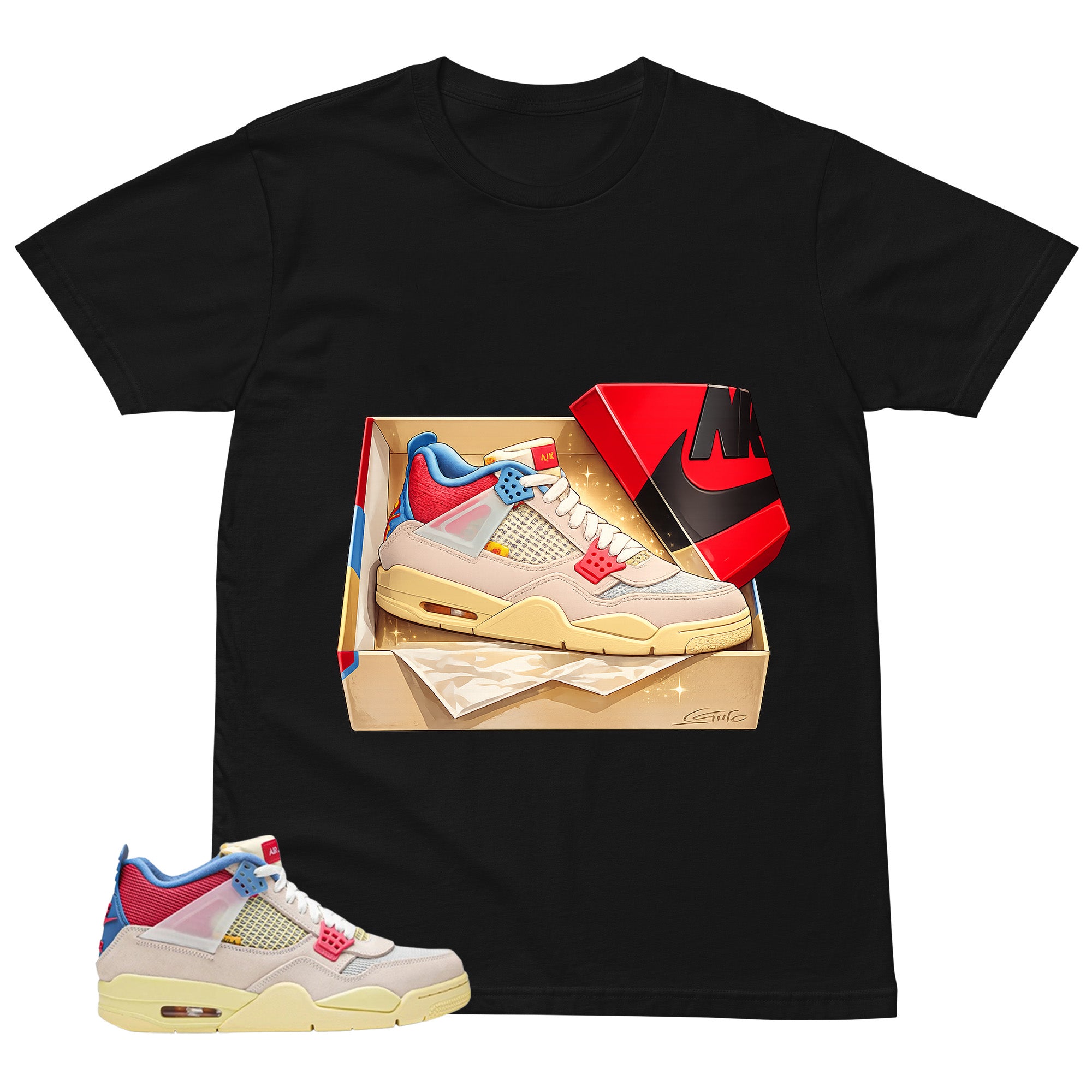 Graphic Tee New Kicks Shirt to Match Union LA Guava Ice 4s