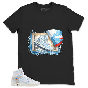 New Kicks Shirt - Match Virgil Abloh x Air Jordan 1 Alaska