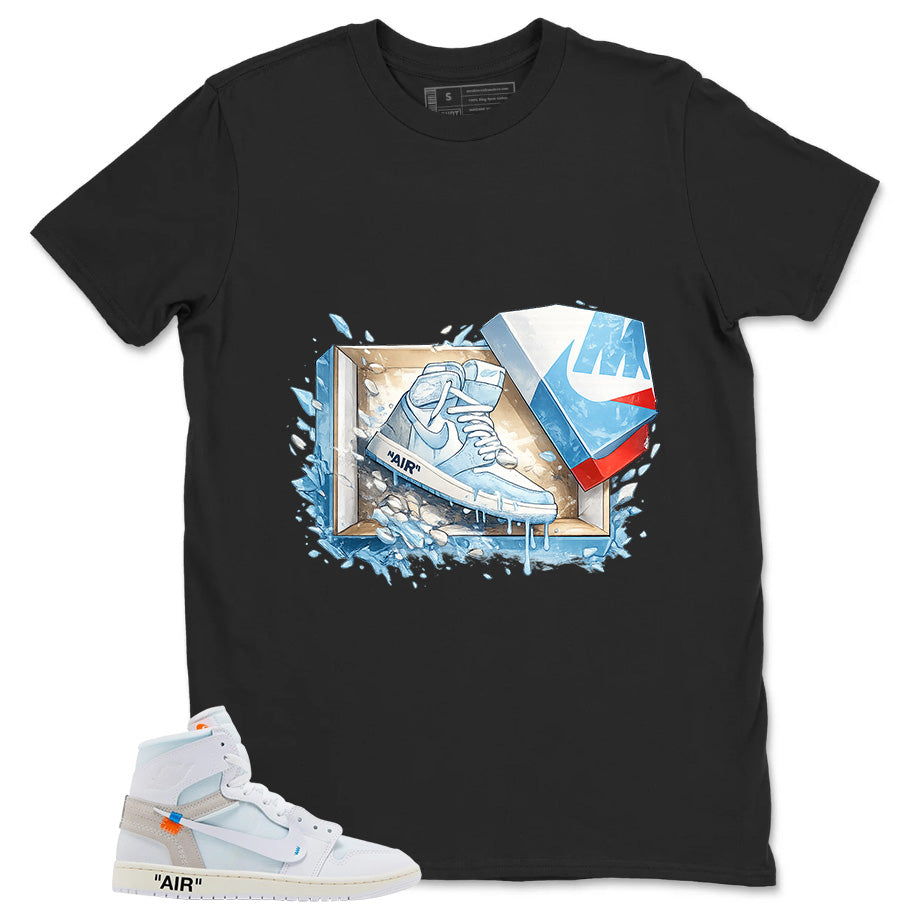 New Kicks Shirt - Match Virgil Abloh x Air Jordan 1 Alaska