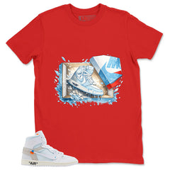 New Kicks Shirt - Match Virgil Abloh x Air Jordan 1 Alaska