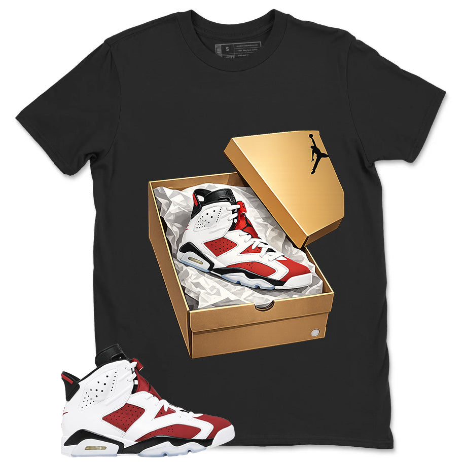 New Kicks Shirt - Match White Air Jordan 6 Carmine
