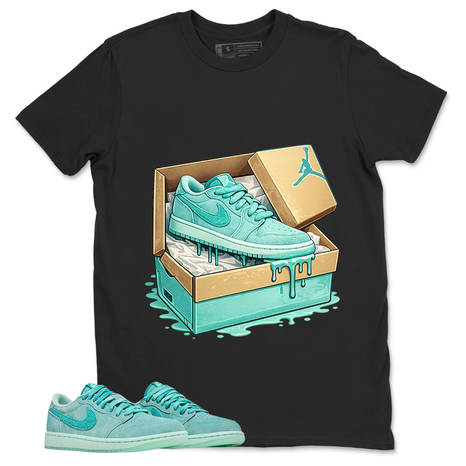 New Kicks Shirt - Match Womens Air Jordan 1 Washed Teal