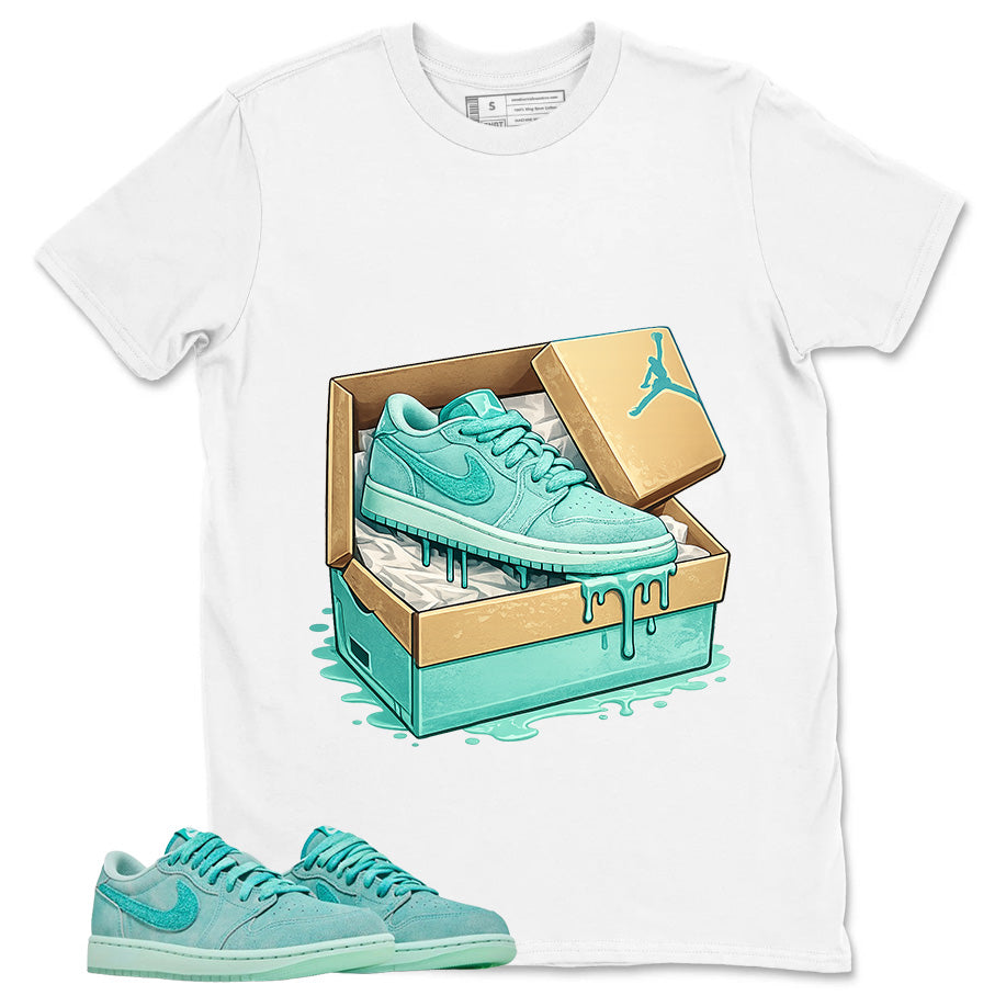 New Kicks Shirt - Match Womens Air Jordan 1 Washed Teal