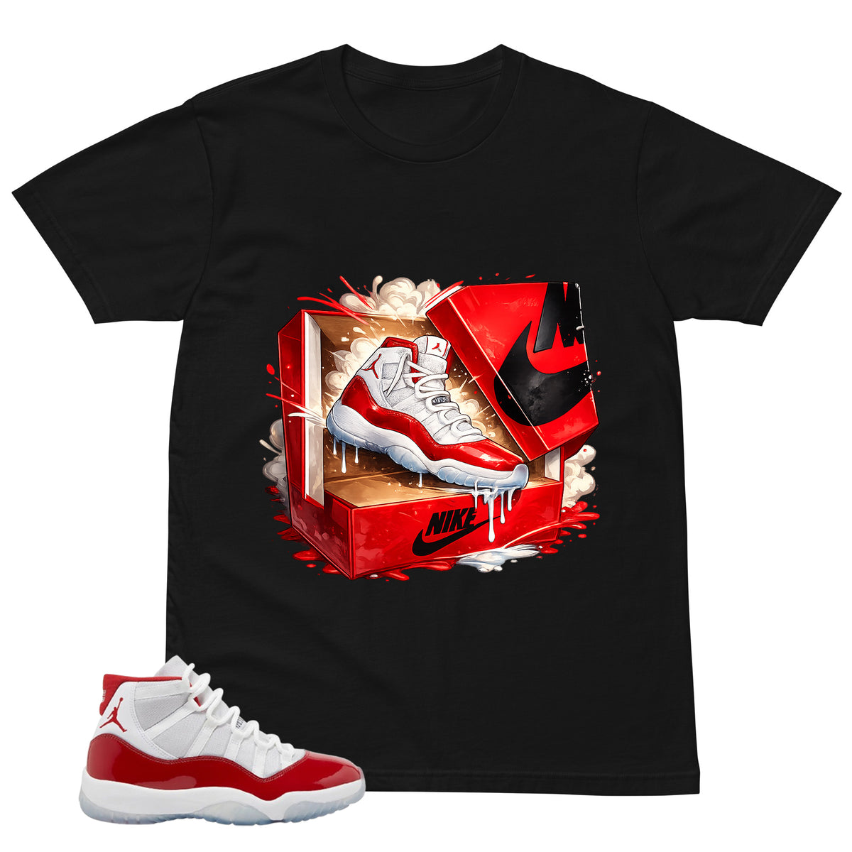 New Kicks Shirt - Matching Air Jordan 11 Retro 'Cherry'