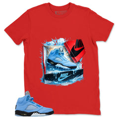 Graphic Tee New Kicks Shirt - Matching Air Jordan 5 Retro SE UNC