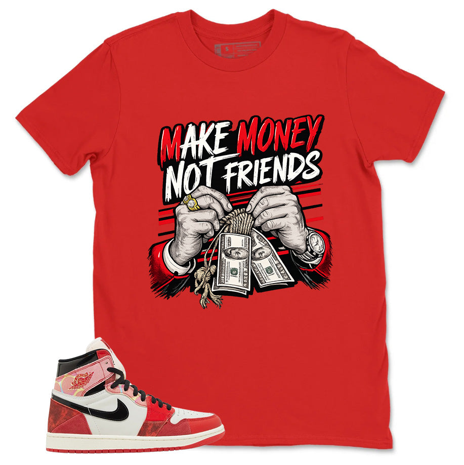 Next Chapter Spider Man 1s Zadago Shirt Make Money Not Friends Graphic