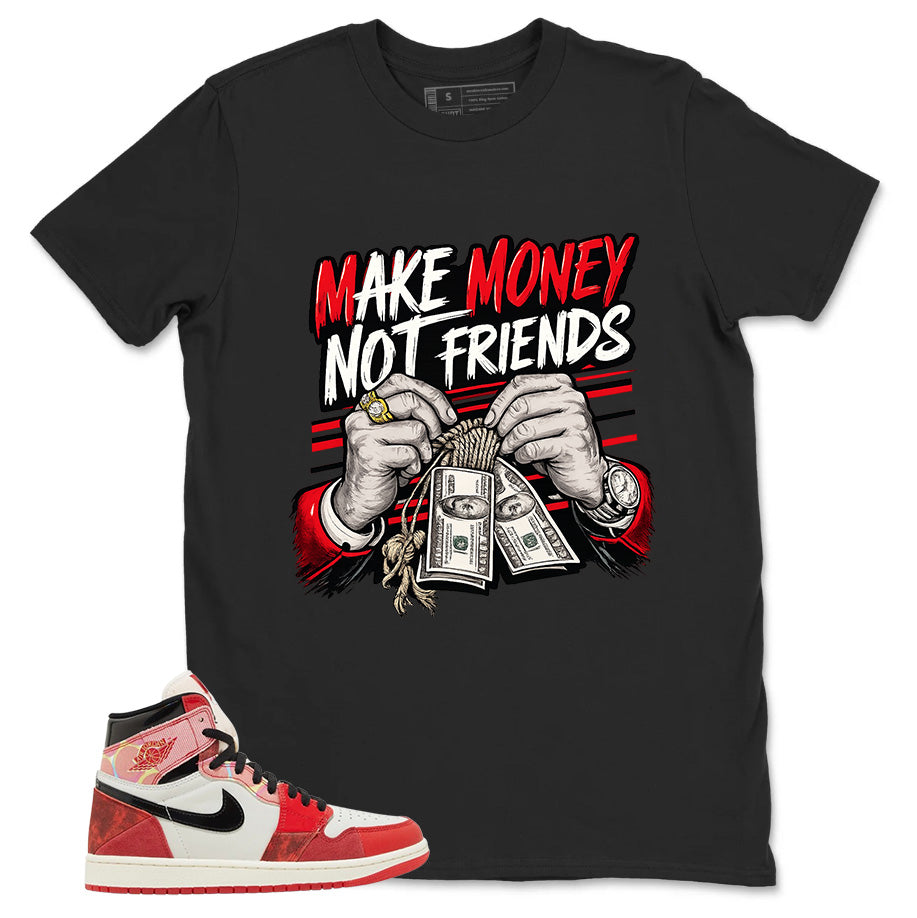 Next Chapter Spider Man 1s Zadago Shirt Make Money Not Friends Graphic