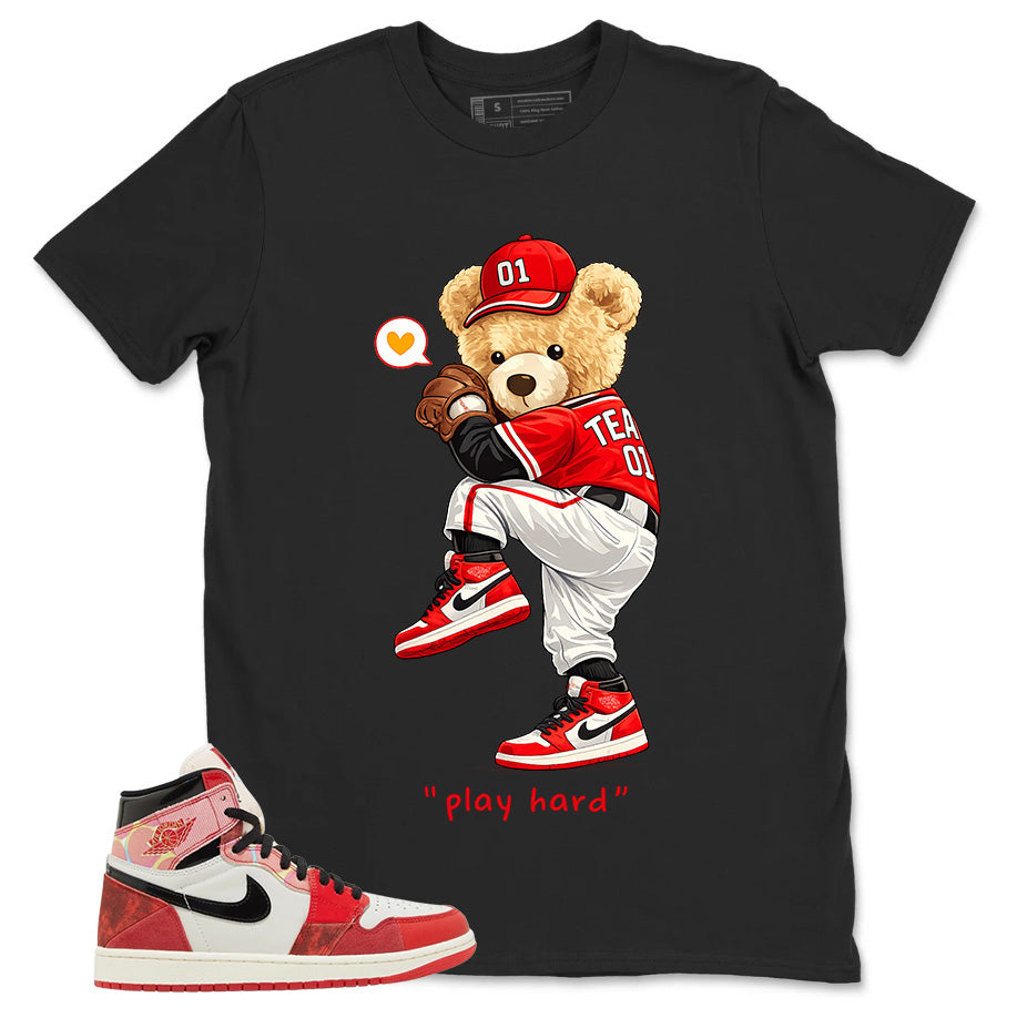 Next Chapter Spider Man 1s Zadago Shirt Play Hard Bear Graphic