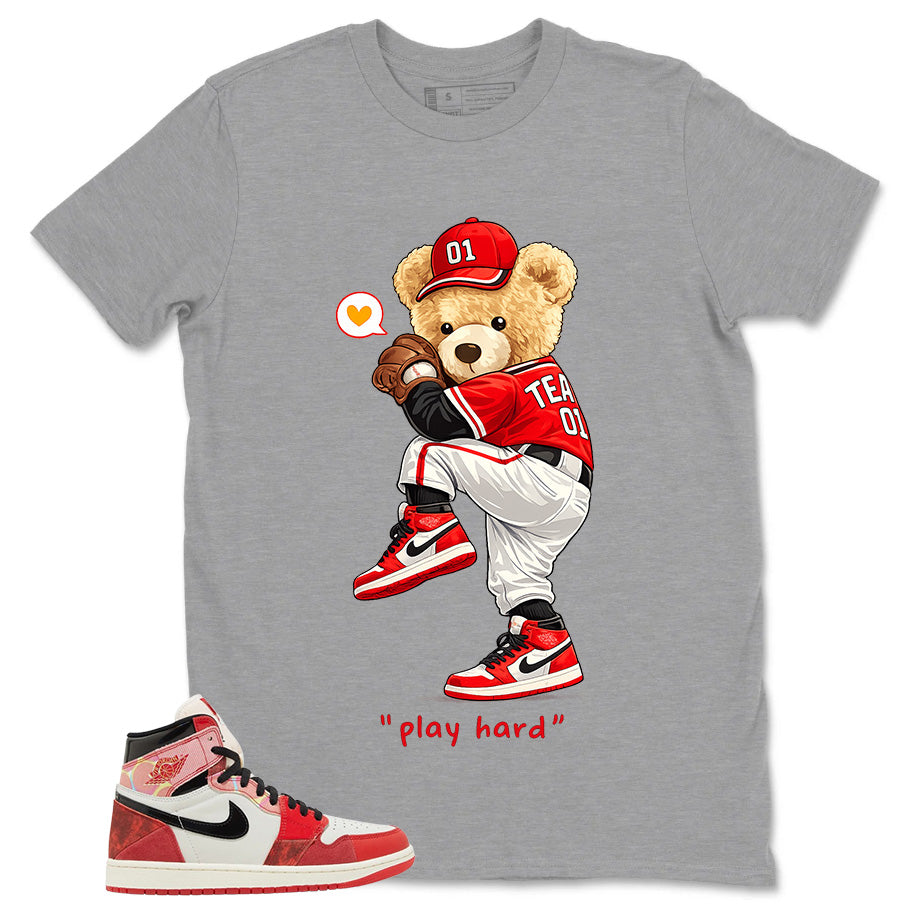 Next Chapter Spider Man 1s Zadago Shirt Play Hard Bear Graphic