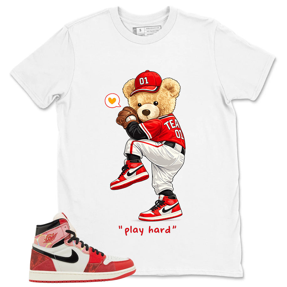 Next Chapter Spider Man 1s Zadago Shirt Play Hard Bear Graphic