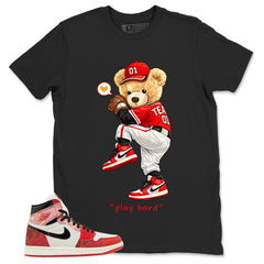 Next Chapter Spider Man 1s Zadago Shirt Play Hard Bear Graphic