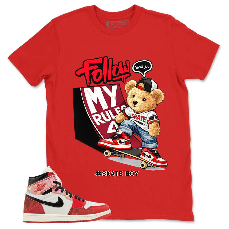 Next Chapter Spider Man 1s Zadago Shirt Skate Boy Graphic
