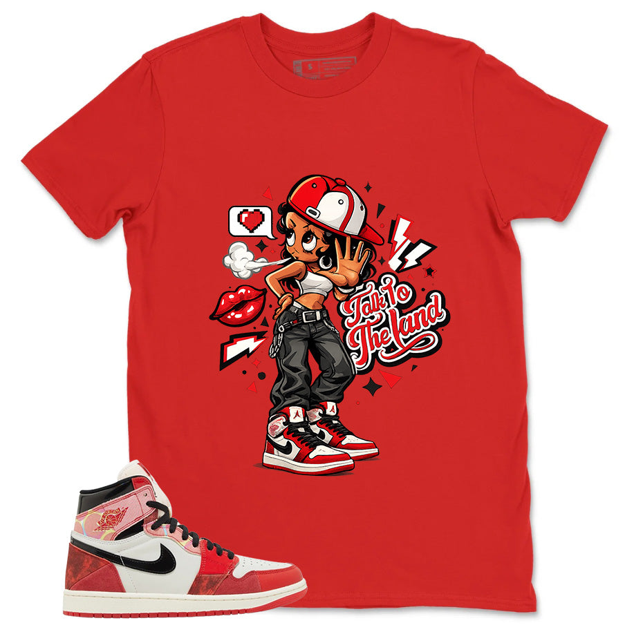 Next Chapter Spider Man 1s Zadago Shirt Talk To The Hand Graphic