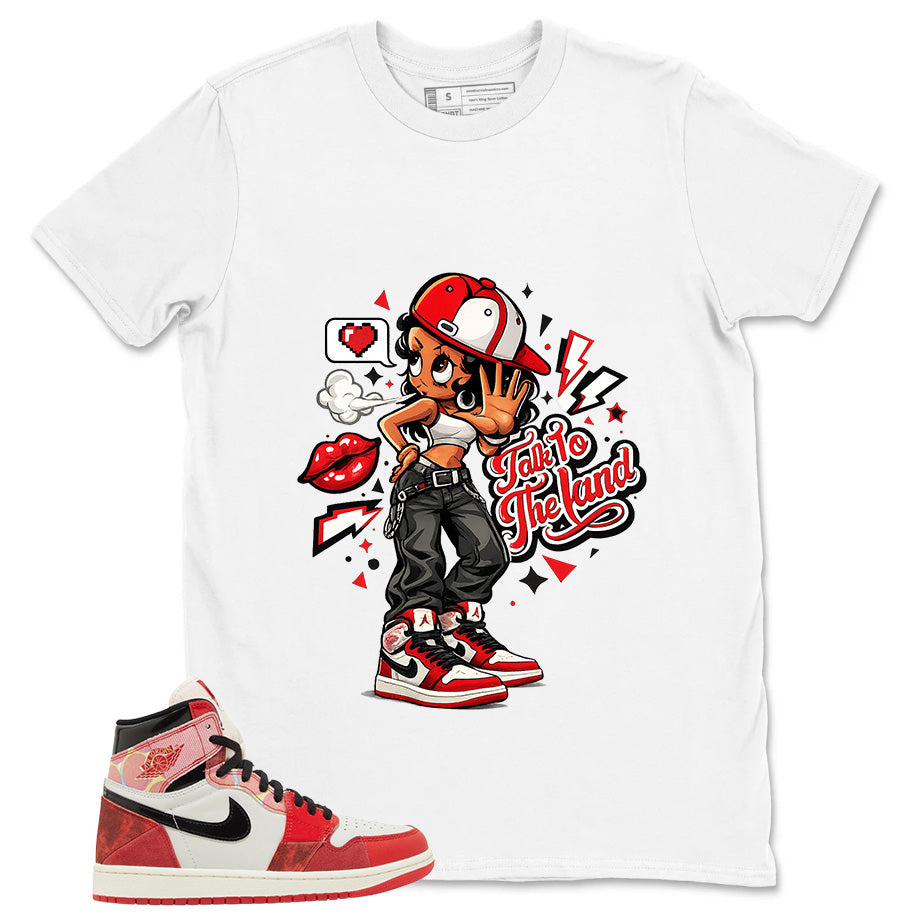 Next Chapter Spider Man 1s Zadago Shirt Talk To The Hand Graphic