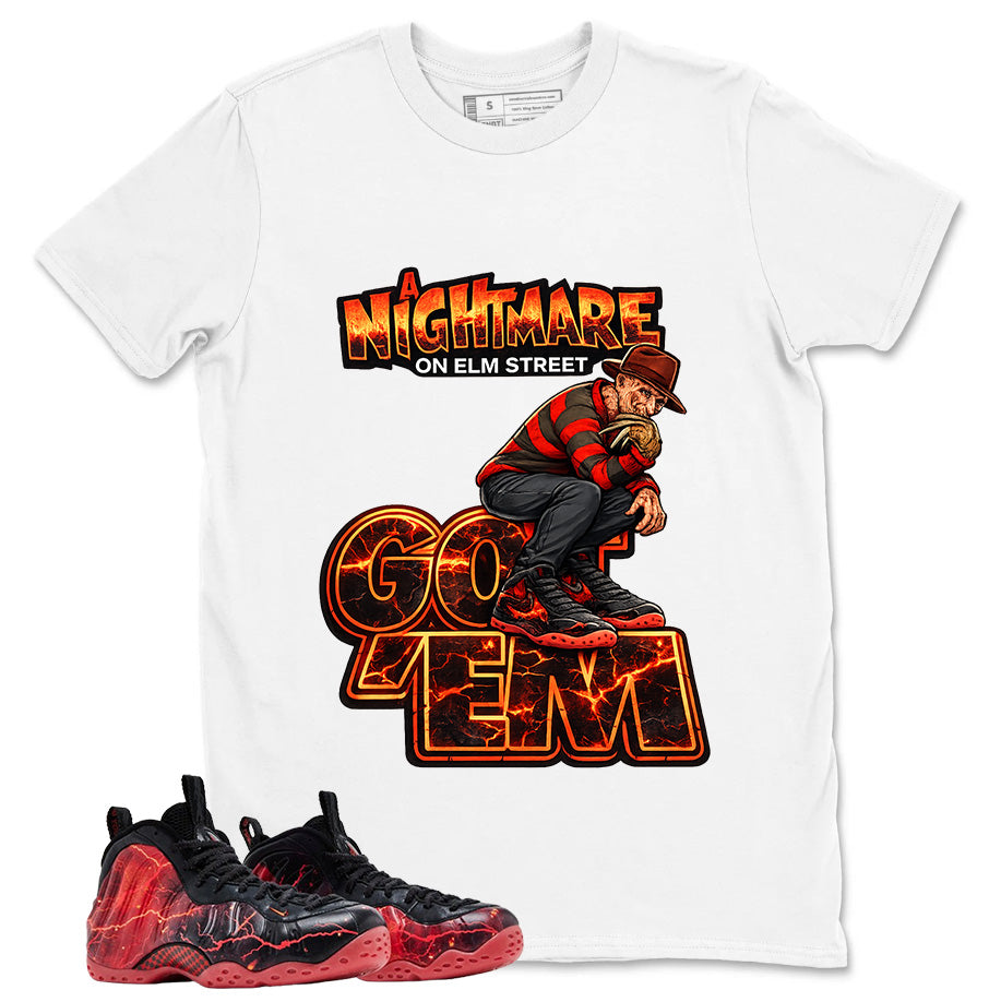 Nightmare On Elm Street Graphic Tee, Shirt to Match Air Foamposite Stranger Things, Air Foamposite Unisex Blue Shirt