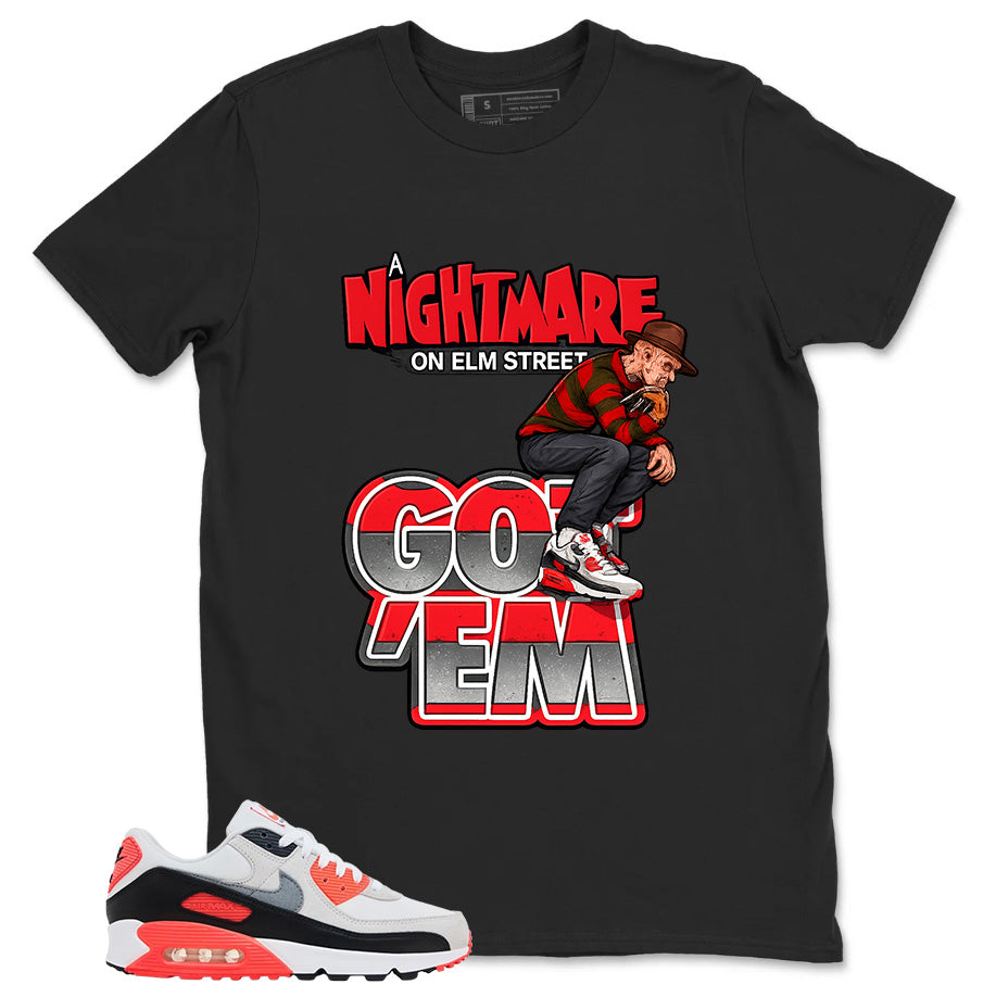 Nightmare On Elm Street Shirt - Match Air Max 90 Infrared