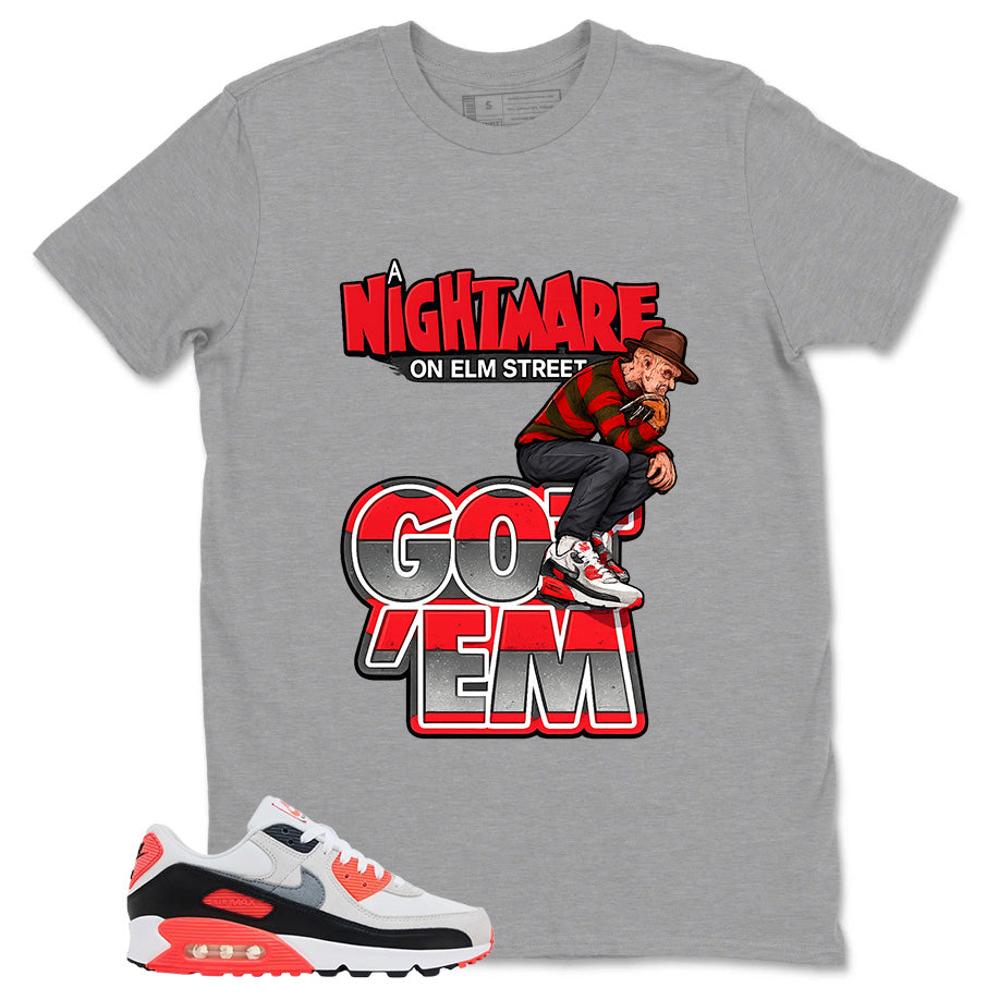 Nightmare On Elm Street Shirt - Match Air Max 90 Infrared