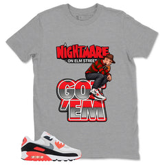 Nightmare On Elm Street Shirt - Match Air Max 90 Infrared