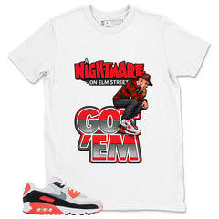 Nightmare On Elm Street Shirt - Match Air Max 90 Infrared
