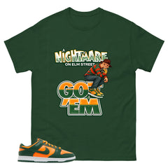 Nightmare On Elm Street Shirt - Match Green Dunk Low Miami Hurricanes