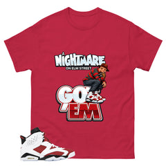 Nightmare On Elm Street Shirt - Match White Air Jordan 6 Carmine