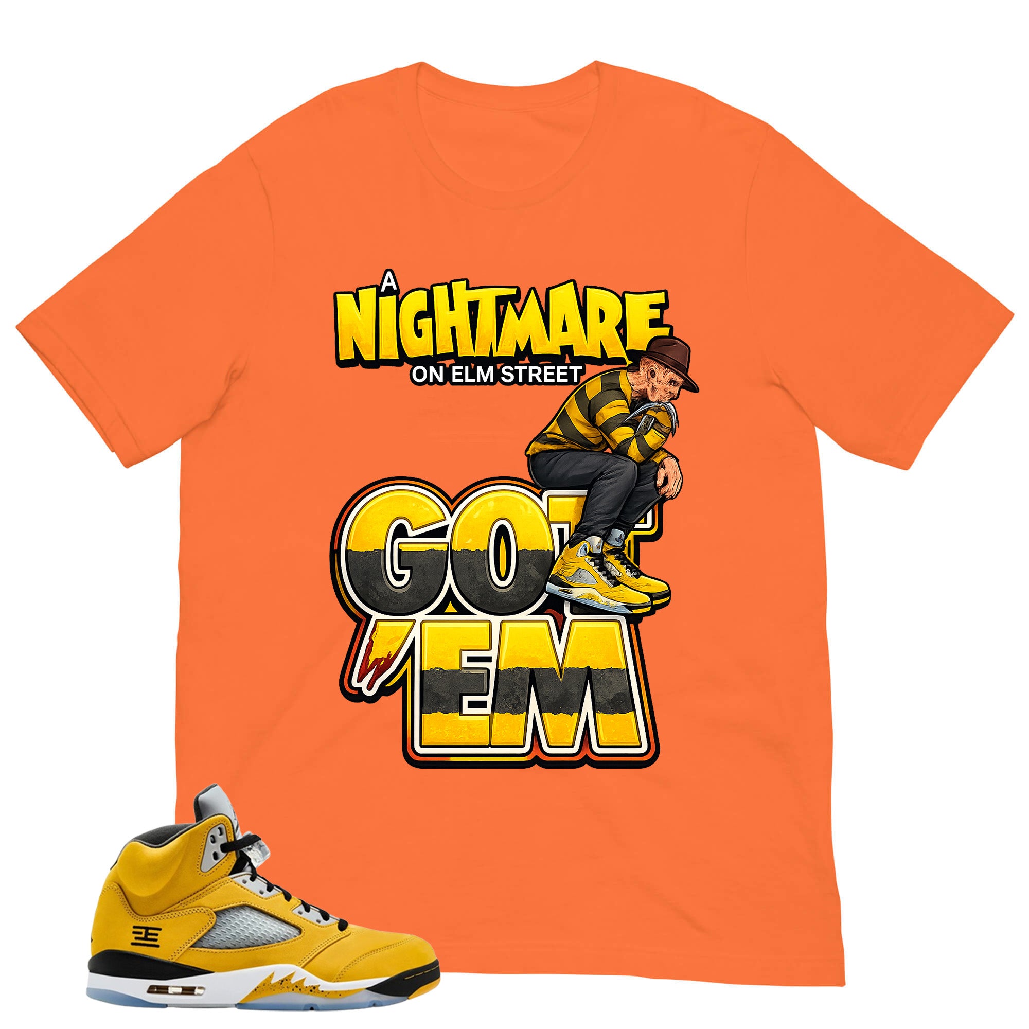 Graphic Tee Nightmare On Elm Street Shirt Matching 5s T23 Tokyo