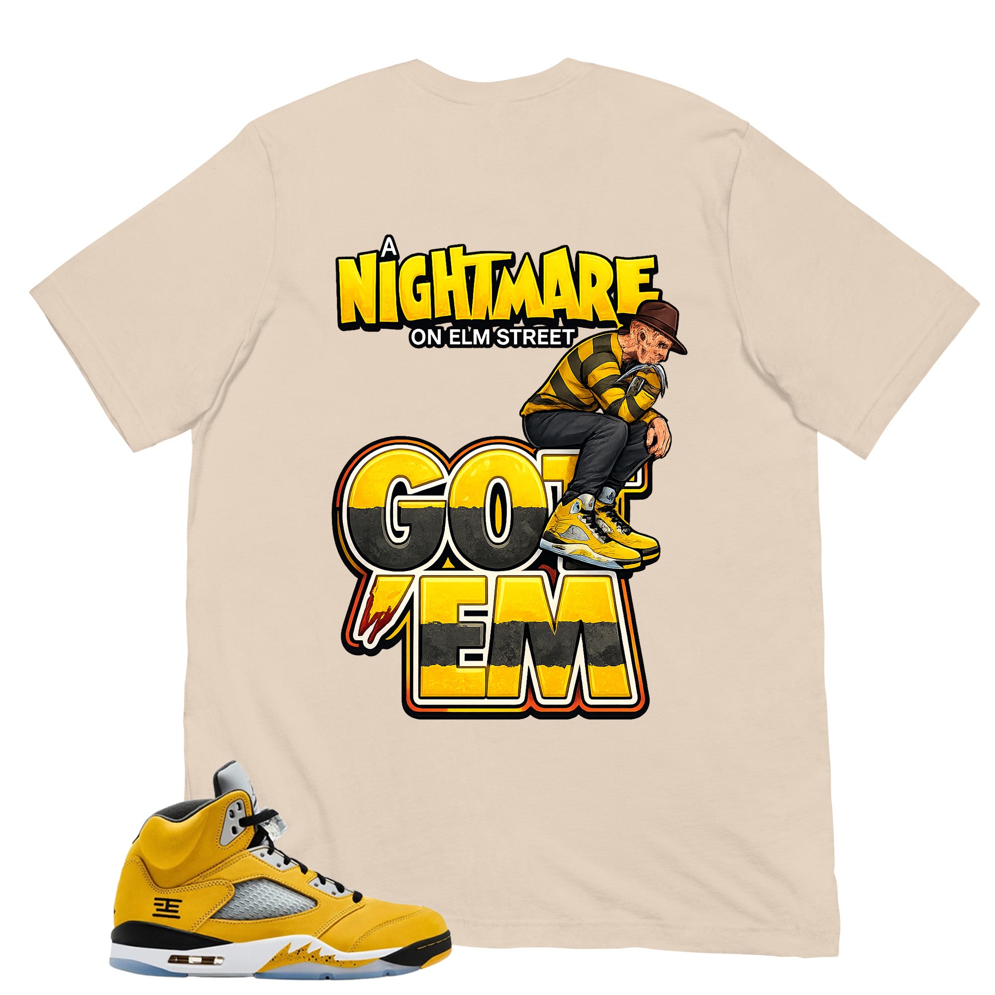 Graphic Tee Nightmare On Elm Street Shirt Matching 5s T23 Tokyo