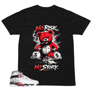 Graphic Tee to Matching 8s Bugs Bunny No Risk No Story Shirt