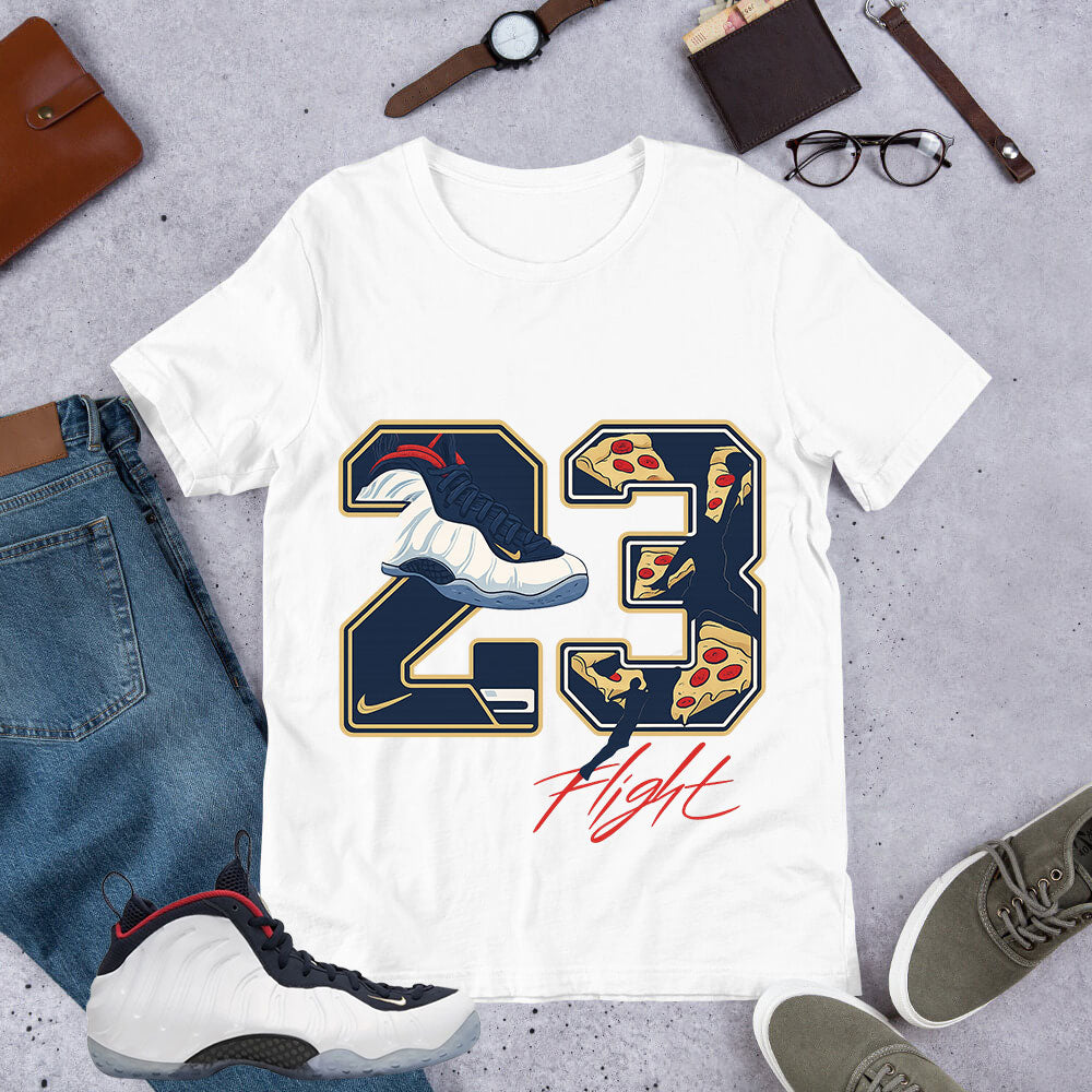 23 Flight Shirt - Match Air Foamposite One PRM Olympic