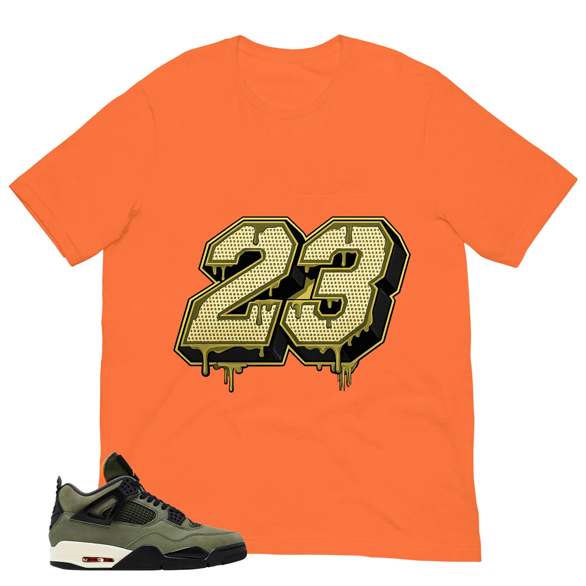 Number 23 Legend MJ Shirt - Match  Air Jordan 4 Undefeated