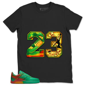 Number 23 Legend Shirt - Match Air Force 1 Stadium Green Crimson